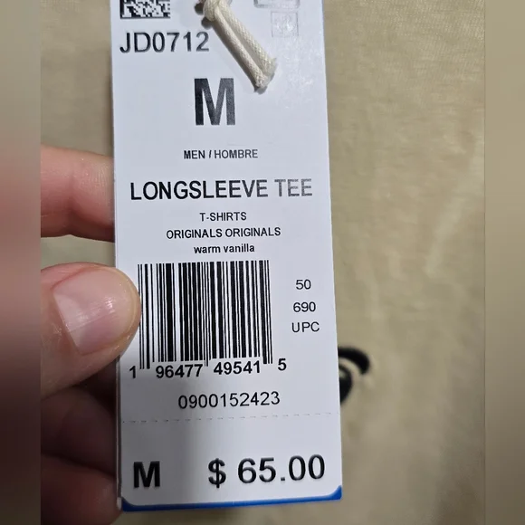 Adidas "Love Lifts Us Up" Long Sleeve Shirt - Picture 5 of 11